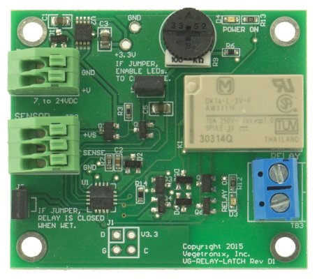 Latching Relay Board for Moisture Sensors
