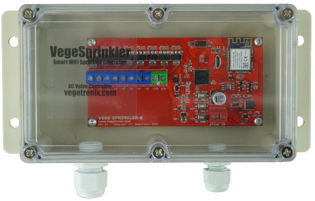 Smart Distributed Sensor Sprinkler Controller