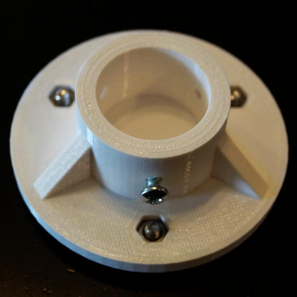 Solar Panel Bracket 3/4 inch PVC